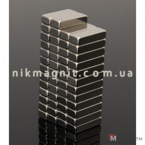 25 x 10 x 6 mm - Прямоугольный магнит